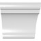 Ekena Millwork 4-in. W x 44-in. D x 44-in. H Olympic Architectural Grade PVC Knee Brace BRCP04X44X44OLY - alternate 5